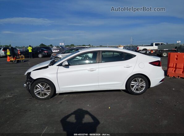 5NPD84LF8KH463897 2019 HYUNDAI ELANTRA White 
