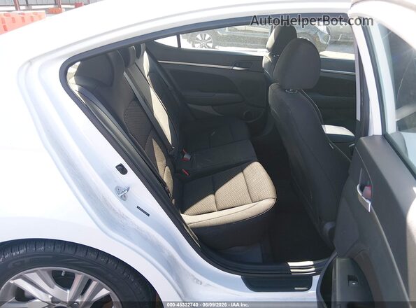 5NPD84LF8KH463897 2019 HYUNDAI ELANTRA White Vista de la etiqueta del VIN