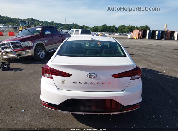 5NPD84LF8KH463897 2019 HYUNDAI ELANTRA White 