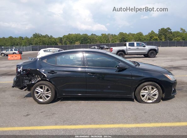 5NPD84LF8LH502571 2020 HYUNDAI ELANTRA Black Widok wnętrza z tyłu