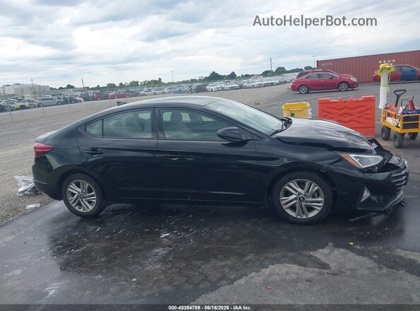 5NPD84LF8LH510945 2020 HYUNDAI ELANTRA Черный Вид задней части салона