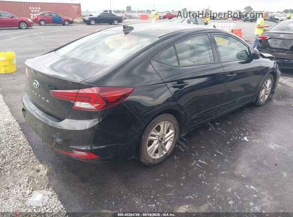 5NPD84LF8LH510945 2020 HYUNDAI ELANTRA Черный Задняя правая четверть