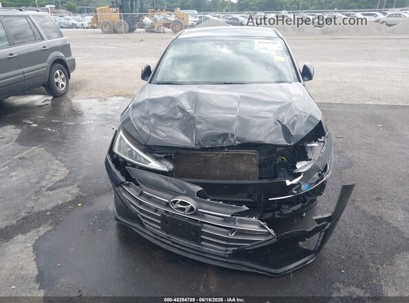 5NPD84LF8LH510945 2020 HYUNDAI ELANTRA Черный Вид щитка приборов