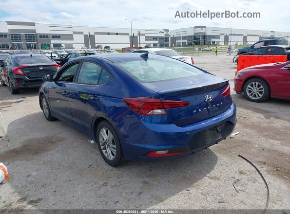 5NPD84LF8LH532315 2020 HYUNDAI ELANTRA Blue უკანა მარცხენა