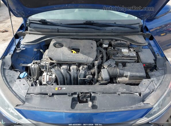 5NPD84LF8LH532315 2020 HYUNDAI ELANTRA Blue უკანა ხედი