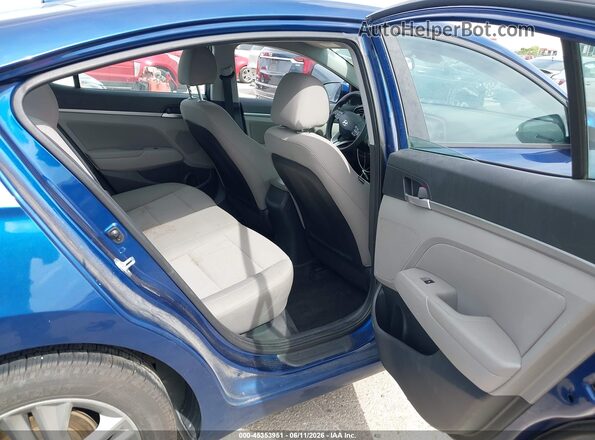 5NPD84LF8LH532315 2020 HYUNDAI ELANTRA Blue VIN კოდის სტიკერის ხედი