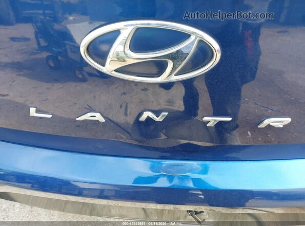 5NPD84LF8LH532315 2020 HYUNDAI ELANTRA Blue წინა ხედი