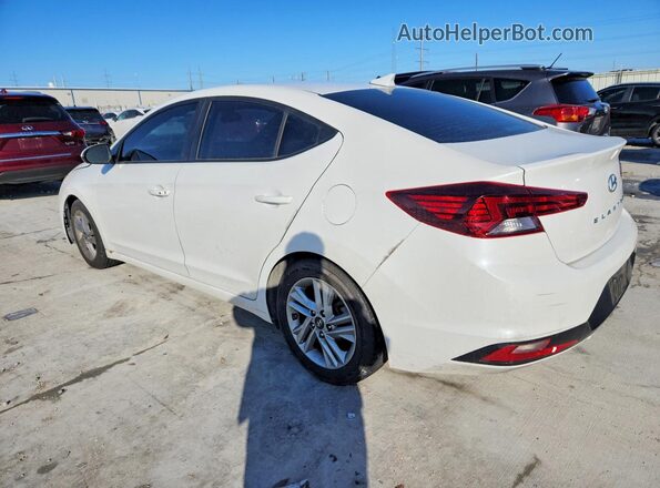5NPD84LF8LH554881 2020 HYUNDAI ELANTRA Белый Задняя левая четверть