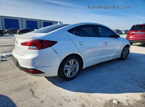 5NPD84LF8LH554881 2020 HYUNDAI ELANTRA Белый Задняя правая четверть