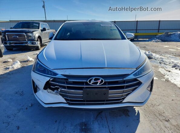 5NPD84LF8LH554881 2020 HYUNDAI ELANTRA Белый Вид спереди