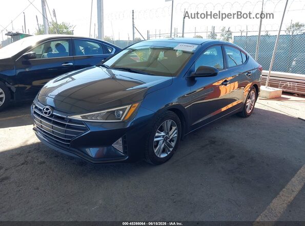 5NPD84LF8LH556730 2020 HYUNDAI ELANTRA Gray Przód lewy