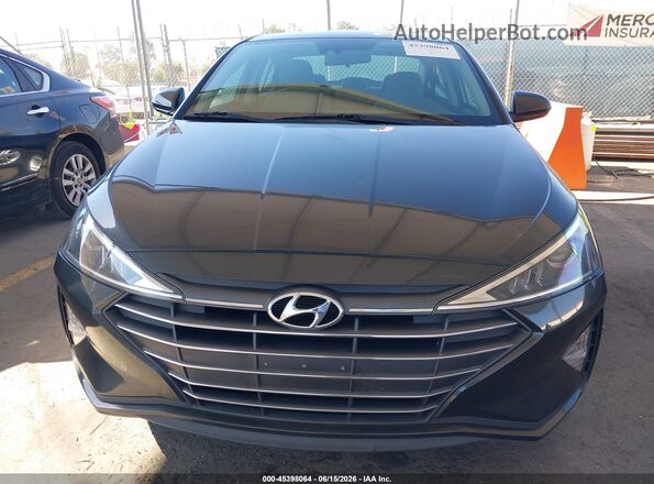 5NPD84LF8LH556730 2020 HYUNDAI ELANTRA Gray Widok z przodu