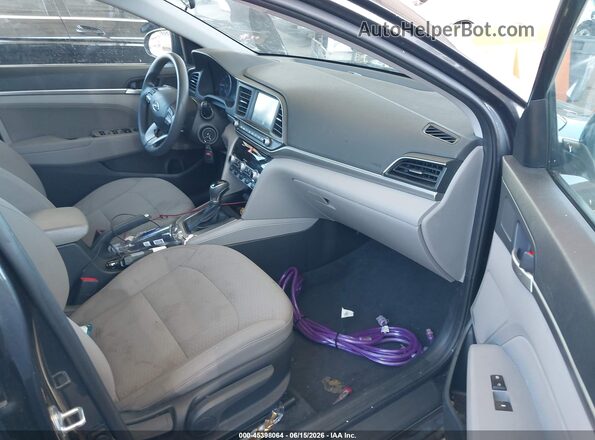 5NPD84LF8LH556730 2020 HYUNDAI ELANTRA Gray Widok wnętrza z przodu