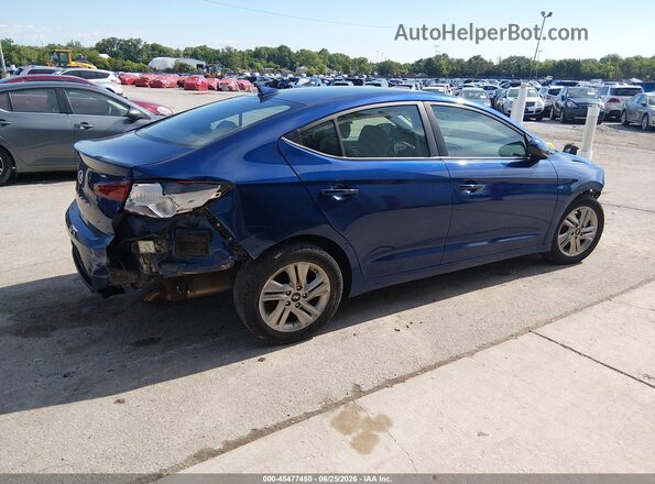 5NPD84LF8LH560115 2020 HYUNDAI ELANTRA Blue უკანა მარჯვენა