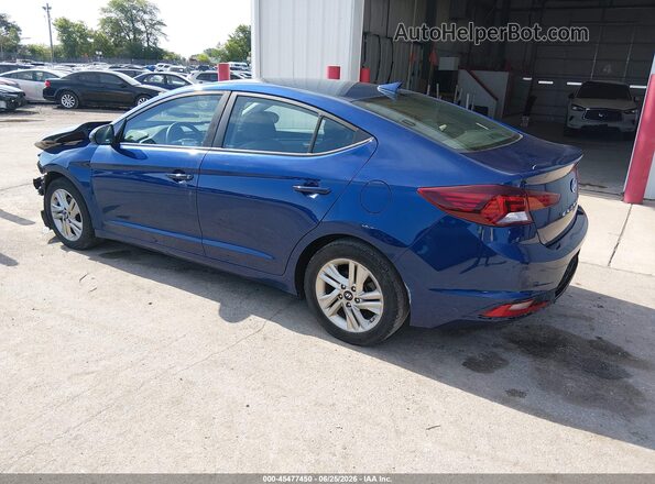 5NPD84LF8LH560115 2020 HYUNDAI ELANTRA Blue უკანა მარცხენა