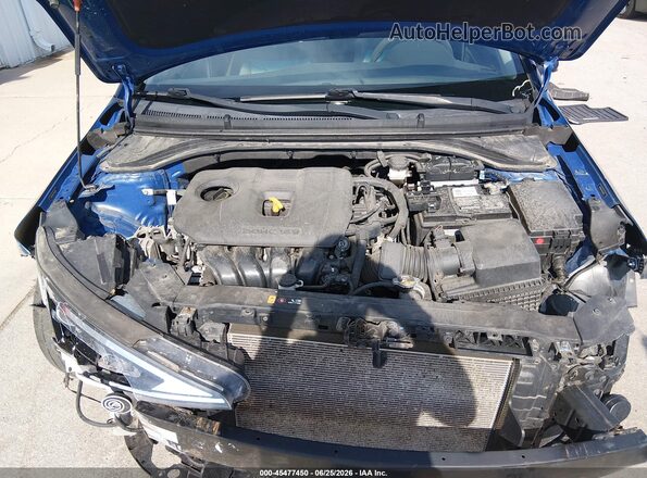 5NPD84LF8LH560115 2020 HYUNDAI ELANTRA Blue უკანა ხედი