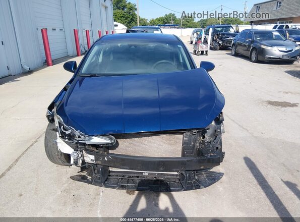 5NPD84LF8LH560115 2020 HYUNDAI ELANTRA Blue ხელსაწყოთა პანელის ხედი
