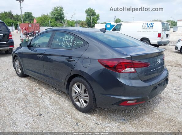 5NPD84LF8LH564701 2020 HYUNDAI ELANTRA Gray Trasero izquierdo