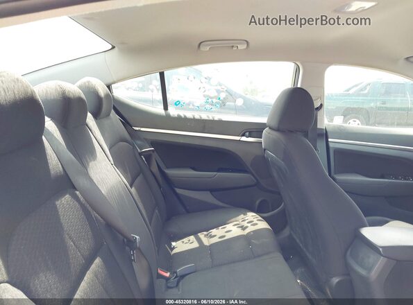 5NPD84LF8LH564701 2020 HYUNDAI ELANTRA Gray Vista de la etiqueta del VIN