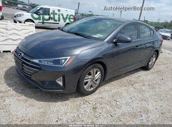 5NPD84LF8LH564701 2020 HYUNDAI ELANTRA Gray Vista tres cuartos delantera izquierda