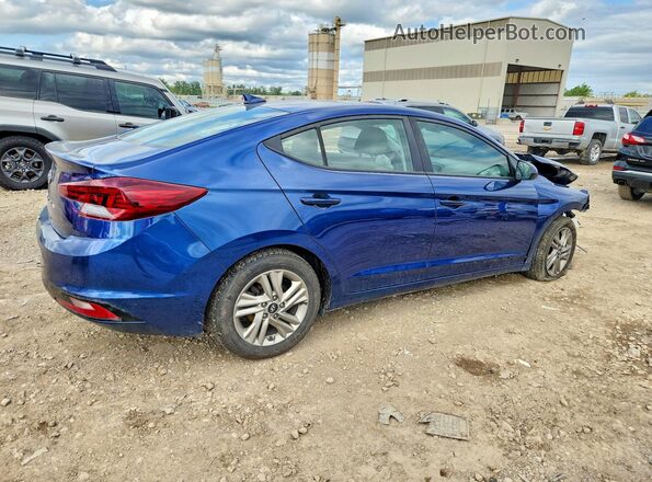5NPD84LF8LH571079 2020 HYUNDAI ELANTRA Blue უკანა მარჯვენა