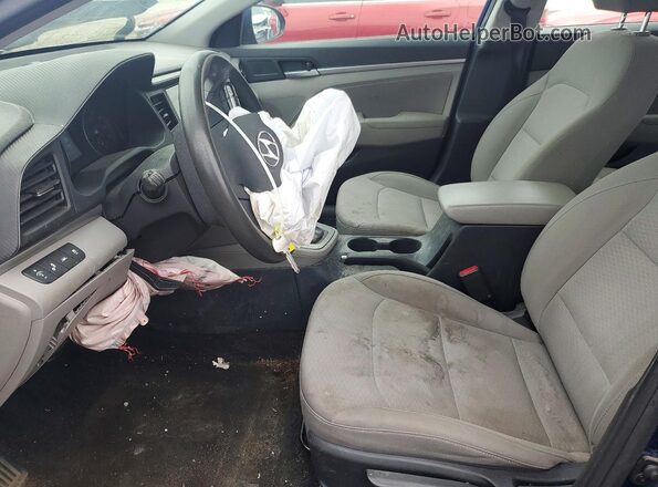 5NPD84LF8LH571079 2020 HYUNDAI ELANTRA Blue წინა სალონის ხედი