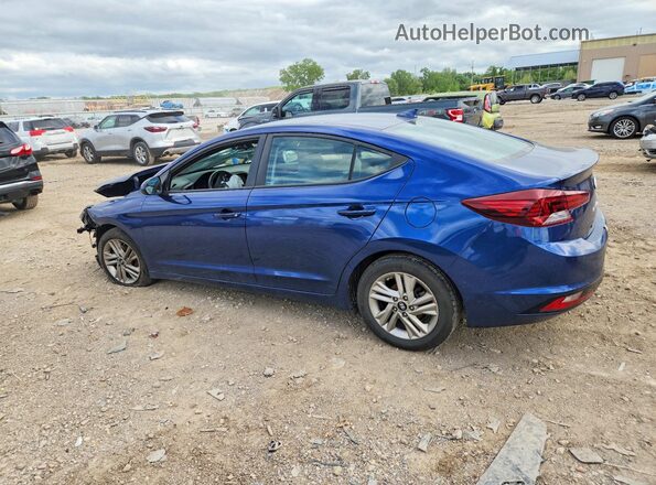 5NPD84LF8LH571079 2020 HYUNDAI ELANTRA Blue უკანა მარცხენა