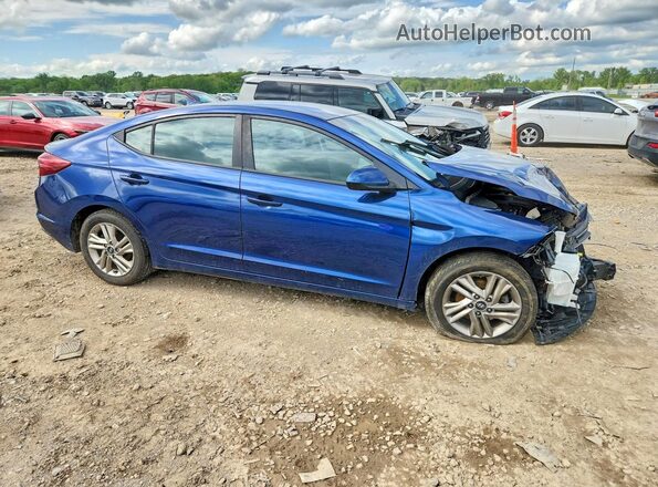 5NPD84LF8LH571079 2020 HYUNDAI ELANTRA Blue წინა მარჯვენა