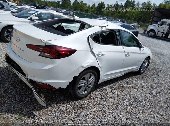 5NPD84LF8LH576492 2020 HYUNDAI ELANTRA White Հետևի աջ
