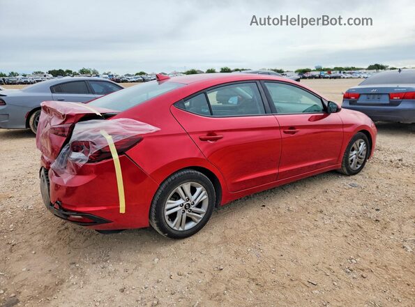 5NPD84LF8LH581515 2020 HYUNDAI ELANTRA Красный Задняя правая четверть