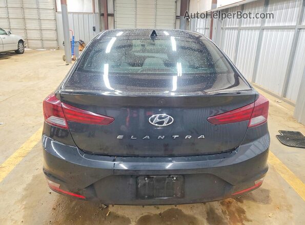 5NPD84LF8LH614366 2020 HYUNDAI ELANTRA Black უკანა ხედი