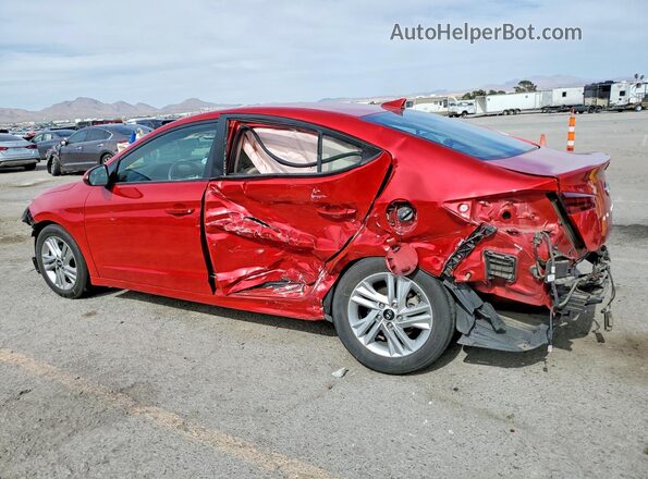 5NPD84LF8LH627506 2020 HYUNDAI ELANTRA Red Tył lewy