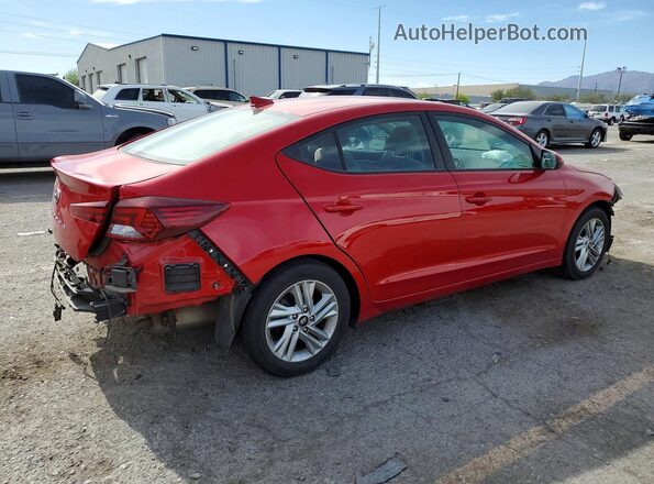 5NPD84LF8LH627506 2020 HYUNDAI ELANTRA Red Tył prawy