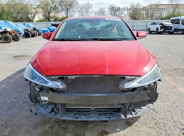 5NPD84LF8LH627506 2020 HYUNDAI ELANTRA Red Widok z przodu