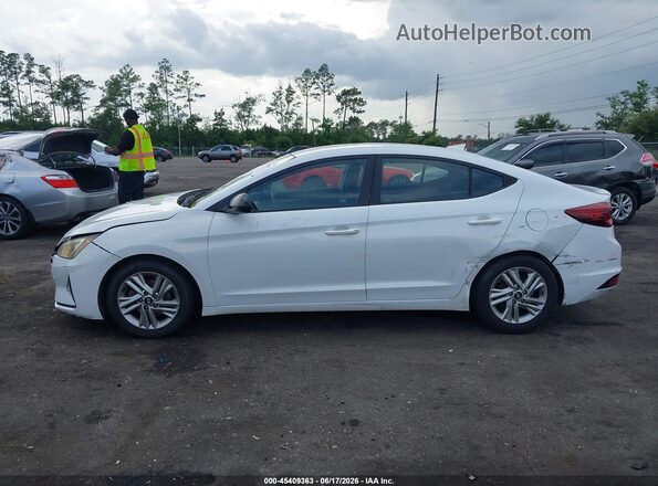 5NPD84LF8LH630339 2020 HYUNDAI ELANTRA White Панорамний вид салону 360°