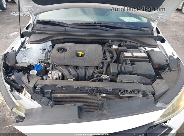 5NPD84LF8LH630339 2020 HYUNDAI ELANTRA White Вид ззаду