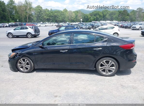 5NPD84LF9HH013796 2017 HYUNDAI ELANTRA Черный 