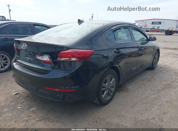 5NPD84LF9HH017878 2017 HYUNDAI ELANTRA Black Задня права чверть