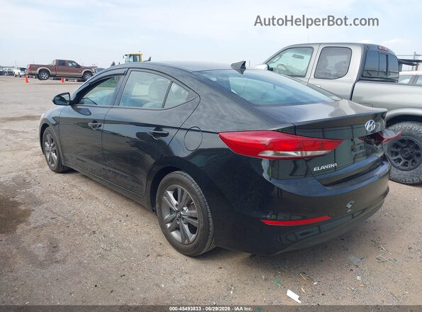 5NPD84LF9HH017878 2017 HYUNDAI ELANTRA Black Задня ліва чверть