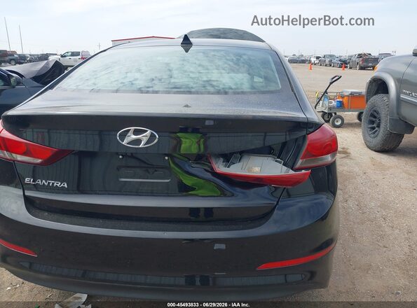 5NPD84LF9HH017878 2017 HYUNDAI ELANTRA Black Вид спереду