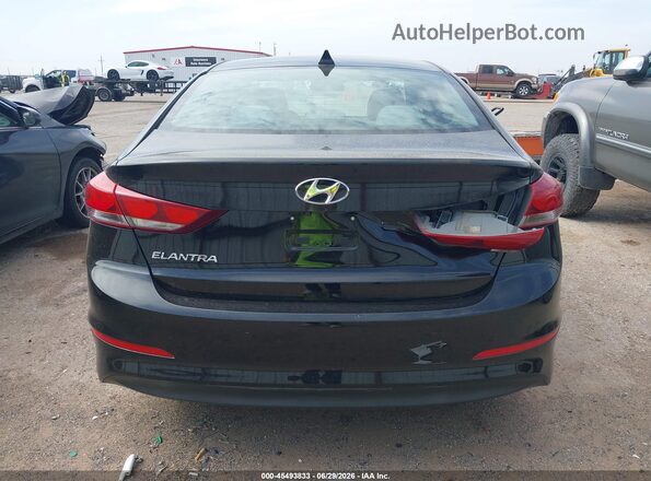 5NPD84LF9HH017878 2017 HYUNDAI ELANTRA Black 
