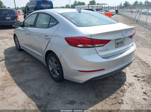 5NPD84LF9HH023681 2017 HYUNDAI ELANTRA Silver Հետևի ձախ