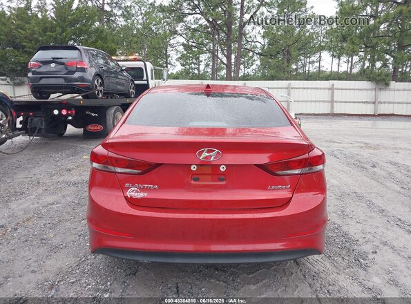 5NPD84LF9HH055899 2017 HYUNDAI ELANTRA Red 