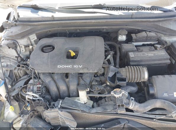 5NPD84LF9HH074825 2017 HYUNDAI ELANTRA Silver Вид ззаду