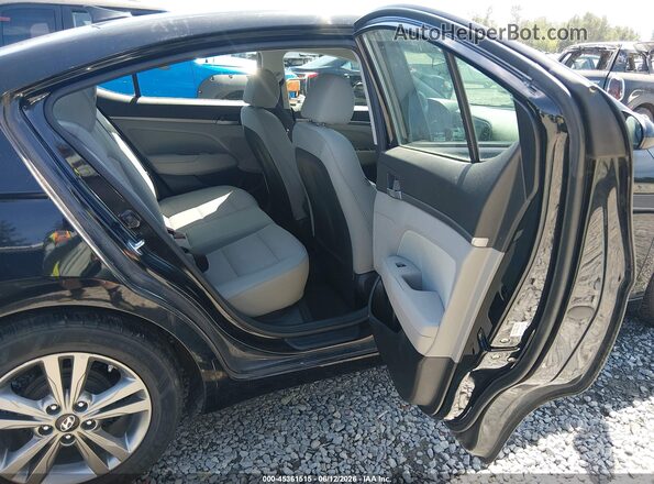5NPD84LF9HH083802 2017 HYUNDAI ELANTRA Black VIN კოდის სტიკერის ხედი