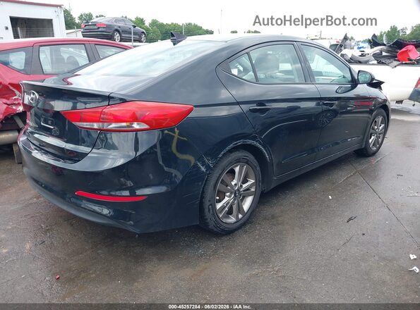 5NPD84LF9HH090278 2017 HYUNDAI ELANTRA Black Rear right