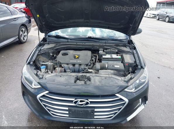 5NPD84LF9HH119679 2017 HYUNDAI ELANTRA Black უკანა ხედი