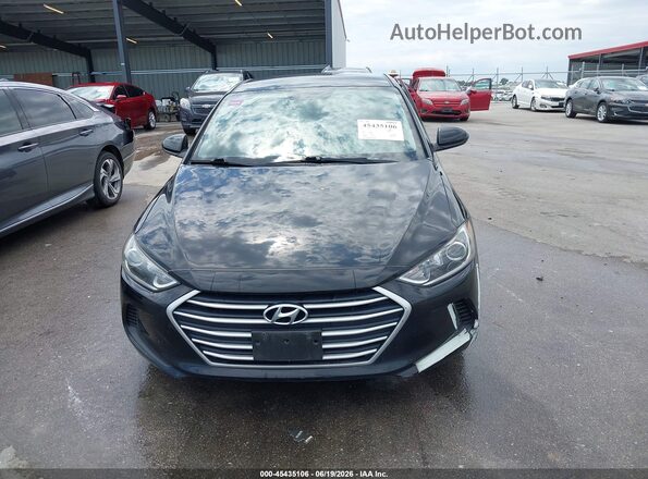 5NPD84LF9HH119679 2017 HYUNDAI ELANTRA Black ხელსაწყოთა პანელის ხედი
