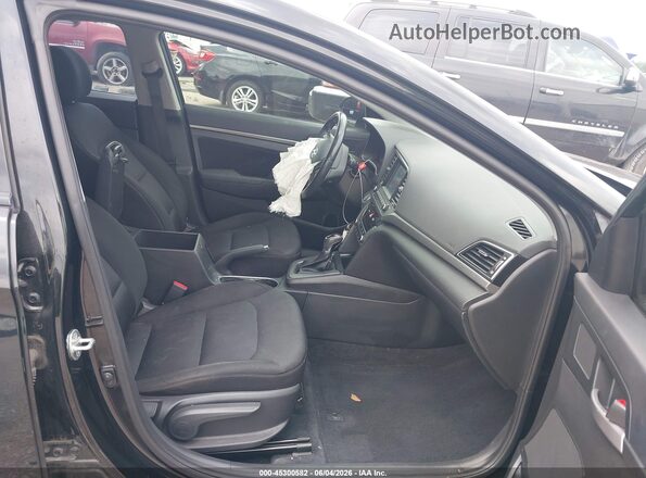 5NPD84LF9HH156926 2017 HYUNDAI ELANTRA Black Սալոնի դիմացի տեսք