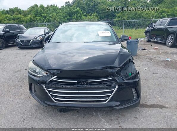 5NPD84LF9HH156926 2017 HYUNDAI ELANTRA Black Սալոնի հետևի տեսք